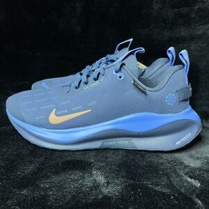 Nike InfinityRN 4 GORE-TEX HQ0264-401 Womens 8 Road Running Shoes Blue Sneakers